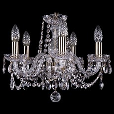 Подвесная люстра bohemia ivele crystal 1402 1402-5-141-pa